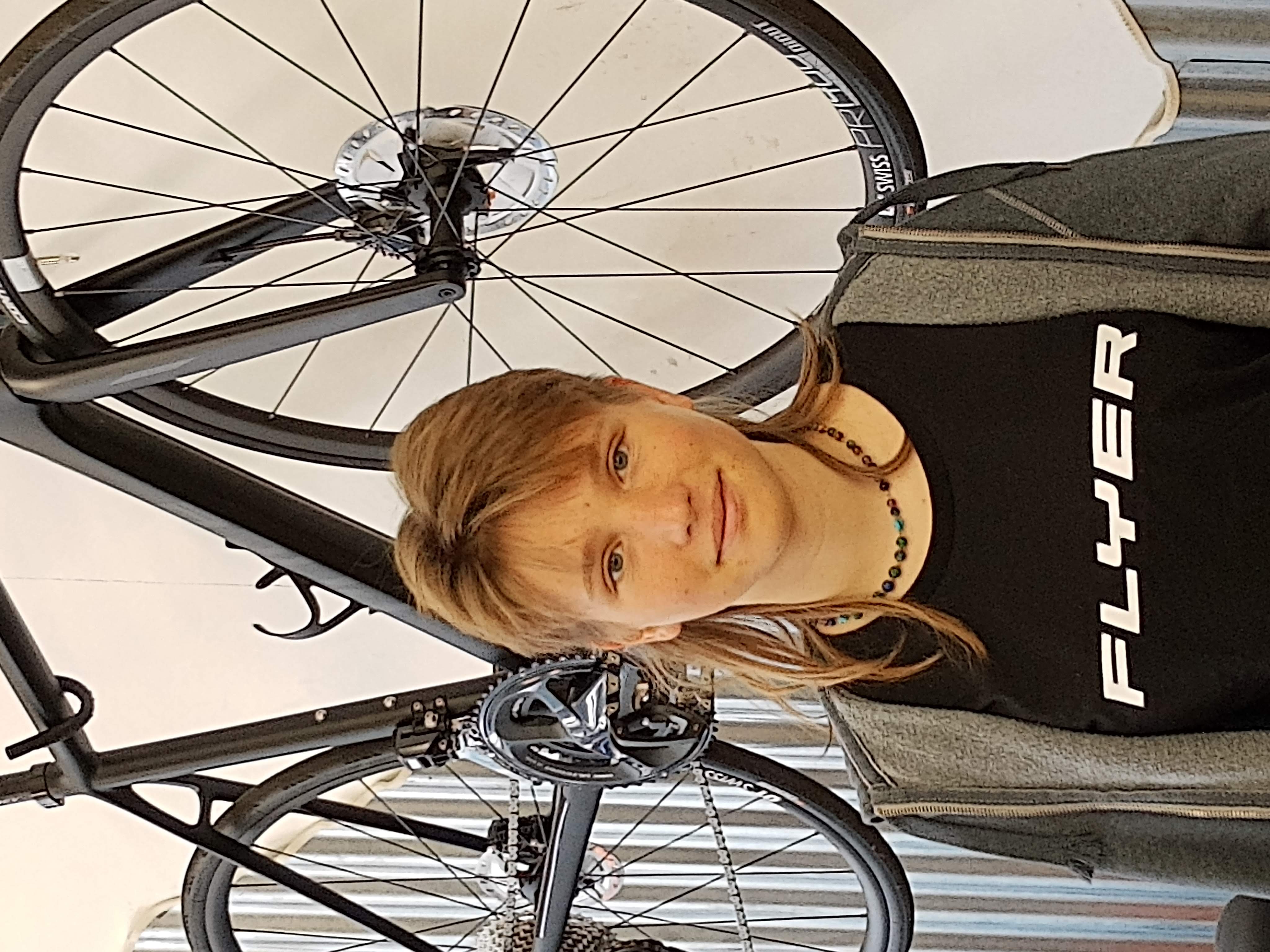 Malin Dietze 1. Lehrjahr zur Fahrradmechanikerin EFZ